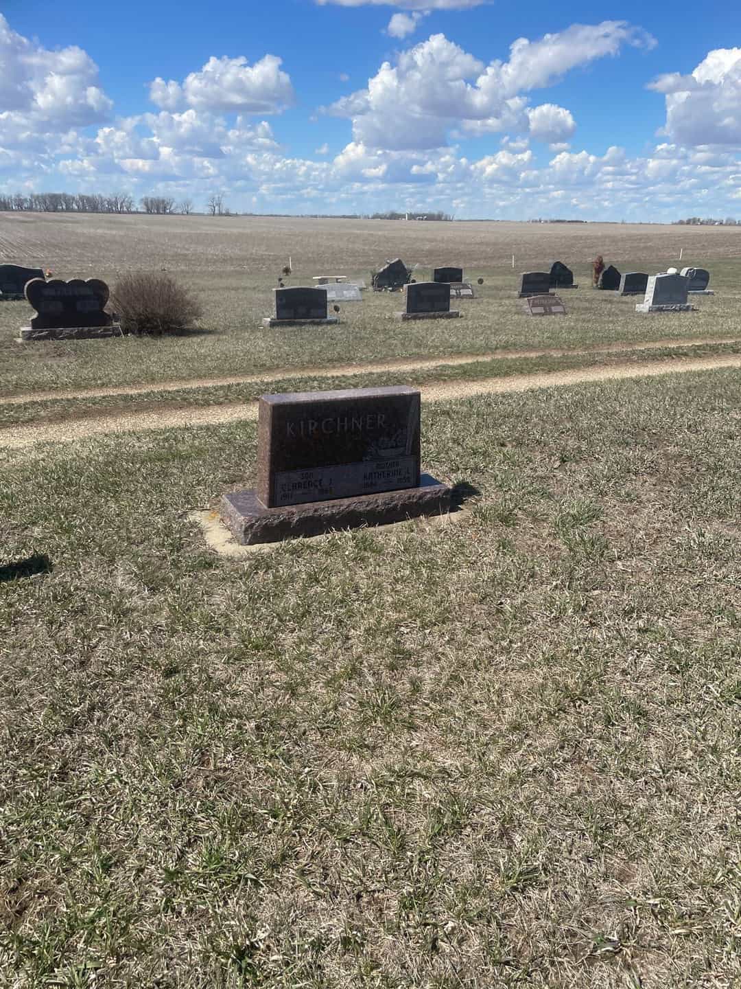 Clarence J. Kirchner's grave. Photo 2
