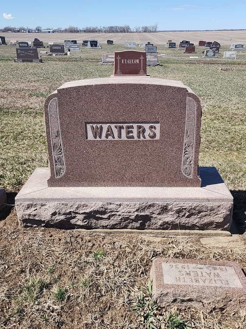 Elizabeth Reed Waters's grave. Photo 1