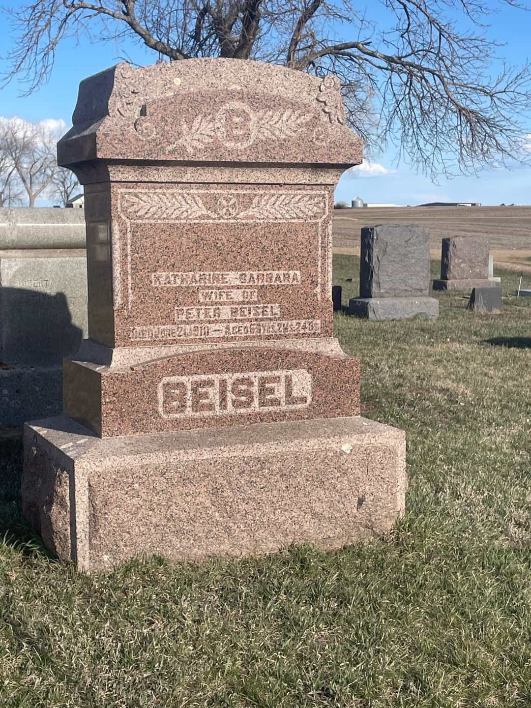 Barbara Katherine Eichhorn Beisel's grave. Photo 1