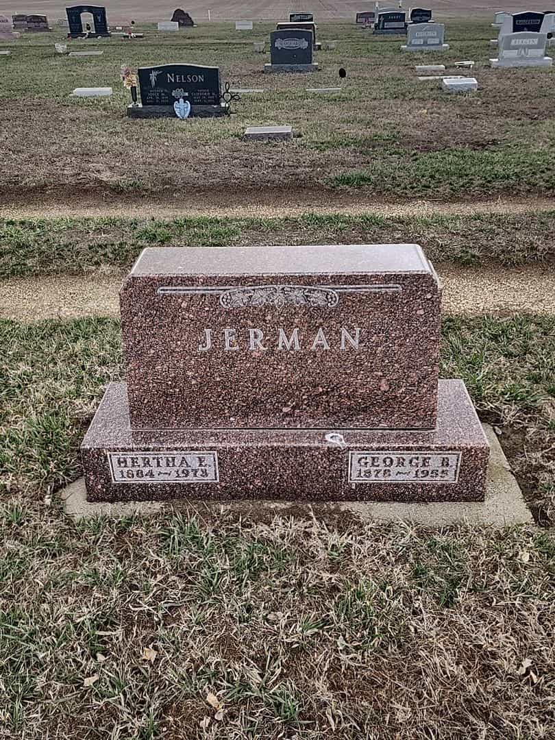 George Ballou Jerman's grave. Photo 1
