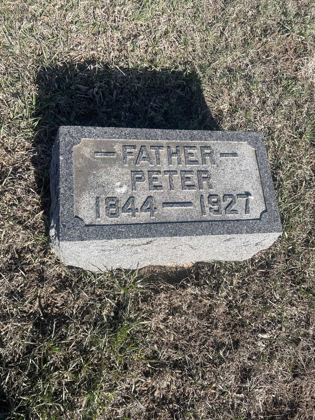 Peter Nelson's grave. Photo 3