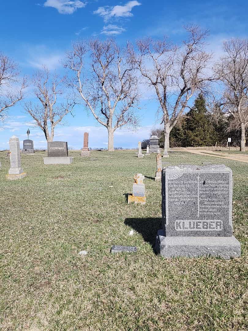 Margret Zimmerman Klueber's grave. Photo 2