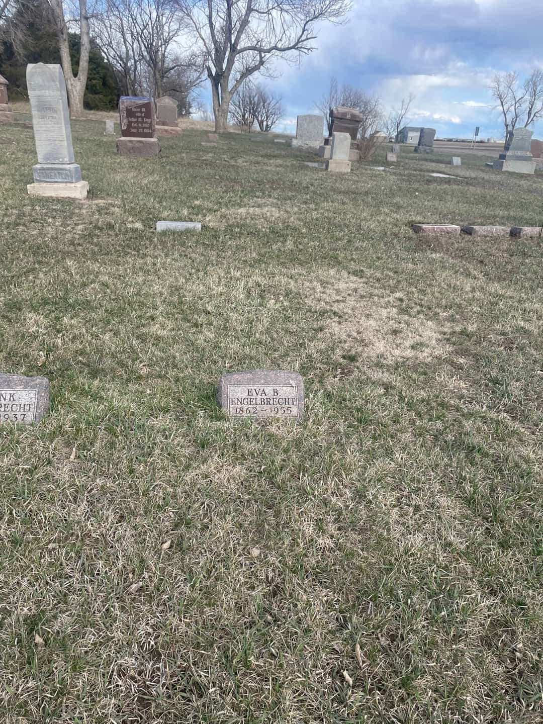 Eva B. Engelbrecht's grave. Photo 1