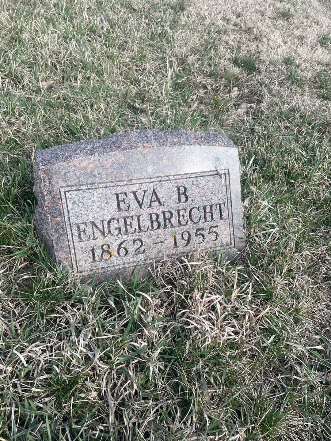 Eva B. Engelbrecht's grave. Photo 2