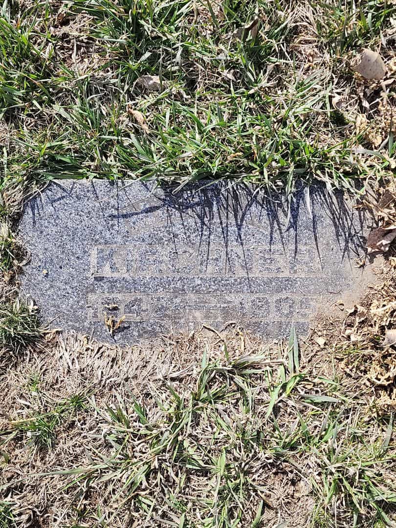 Maria Buehner Kirchner's grave. Photo 3