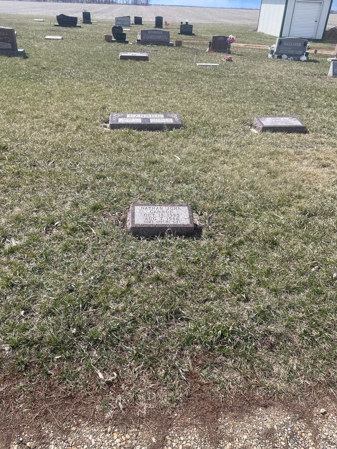 Gerald D. "Jerry" Cannon's grave. Photo 3