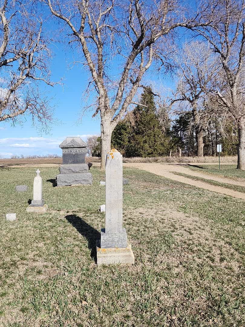Emma J. VanEaton's grave. Photo 2