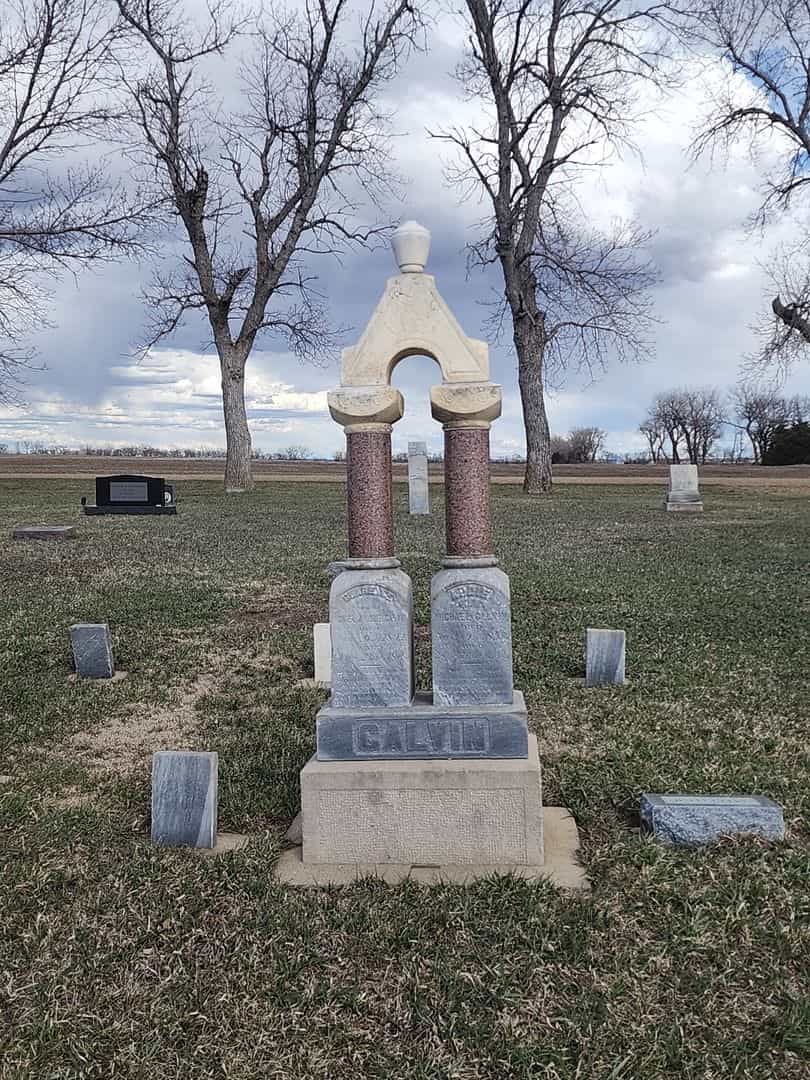 Addaline Waters "Addie" Galvin's grave. Photo 2