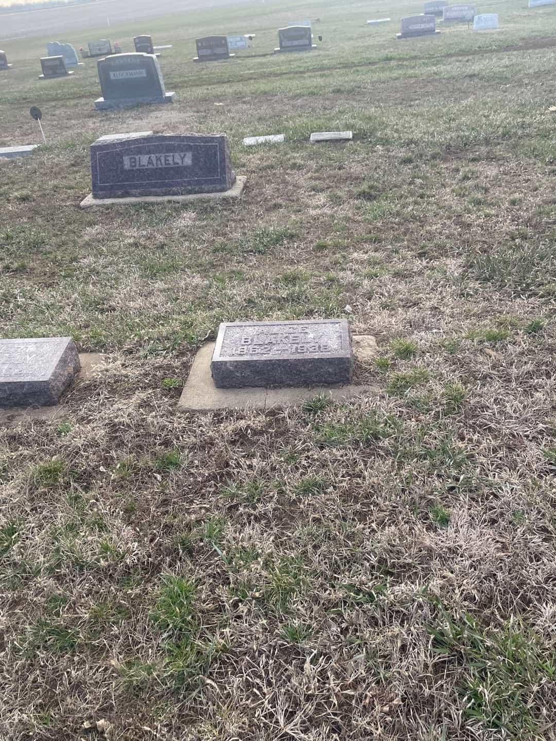 Alice Walsh Blakely's grave. Photo 2